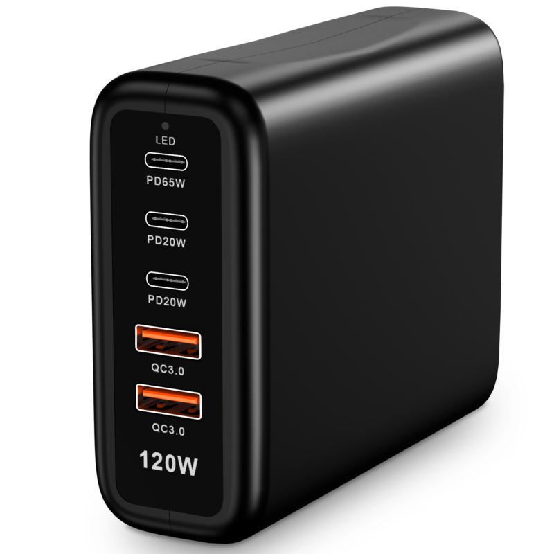 Cogeeker Multi-port Type-C 120W Ultra-Fast GaN Smart  Charger for Laptop