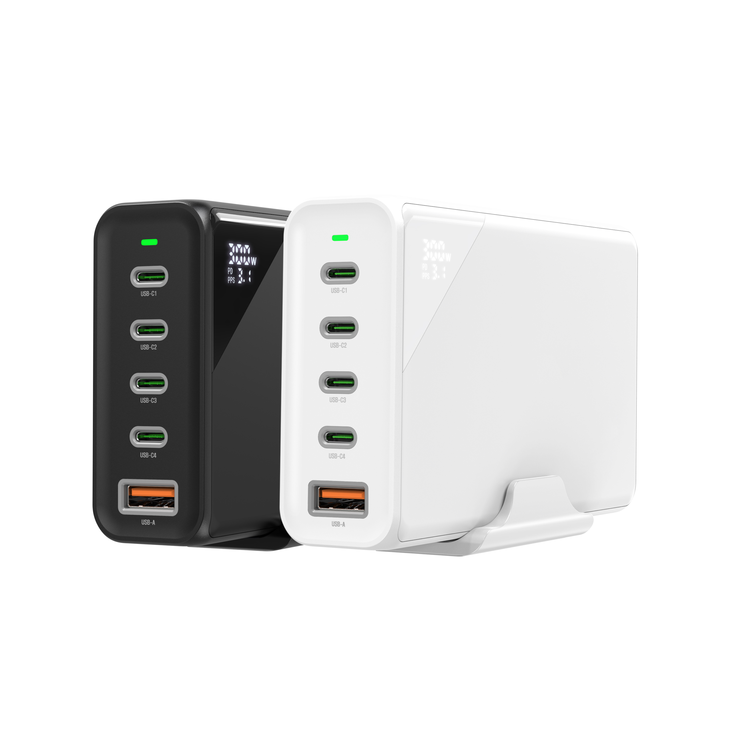 Cogeeker CGK-QC003-300 300W GaN Fast Charger 5-Port USB-C PD Desktop Charging Station - Image 11