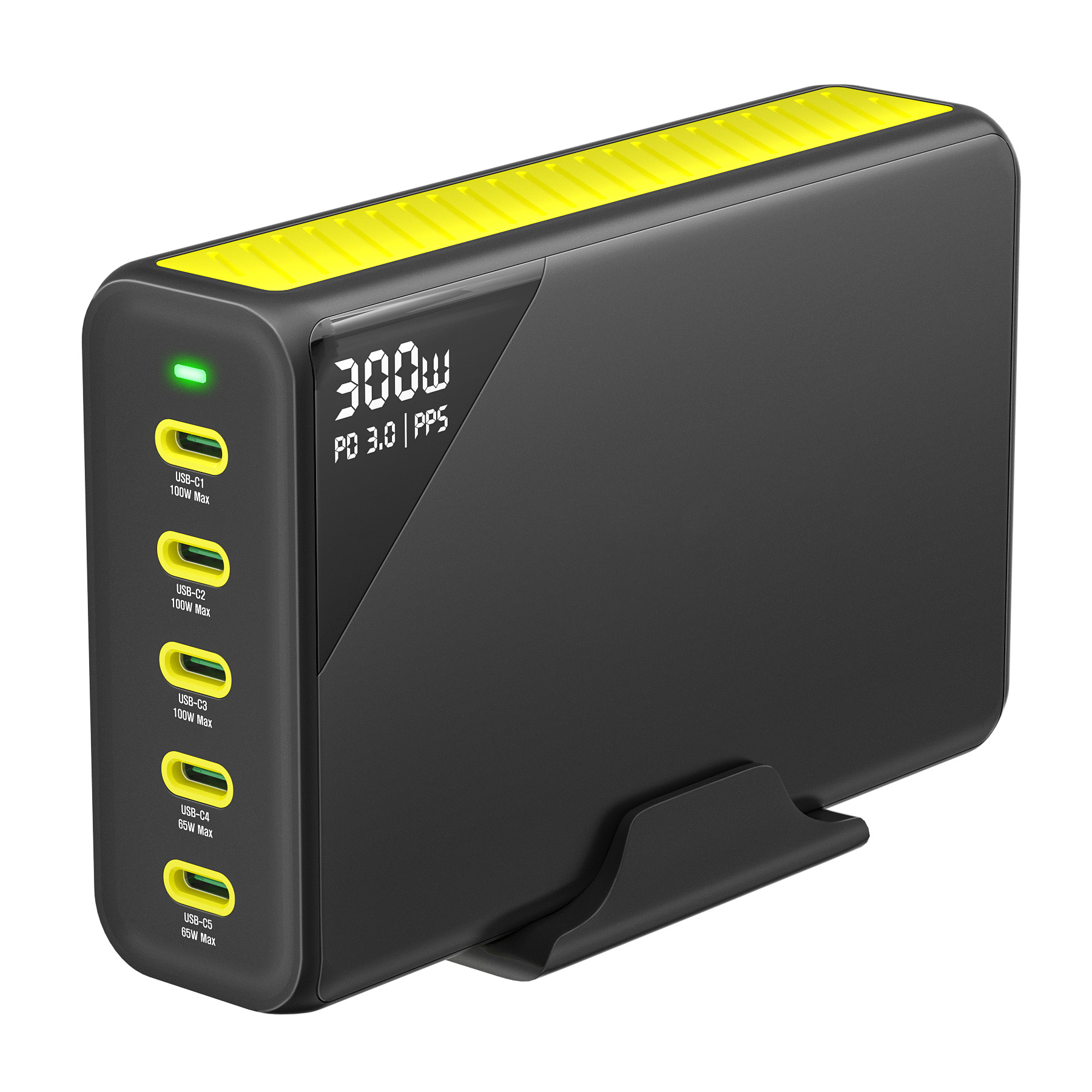 Cogeeker CGK-QC003-300 300W GaN Fast Charger 5-Port USB-C PD Desktop Charging Station - Image 12