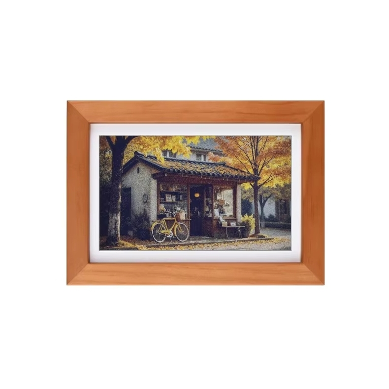 7.3inch Full Color Smart EINK with Solid Wood Photo Frame Ultra-Long Standby - Image 4