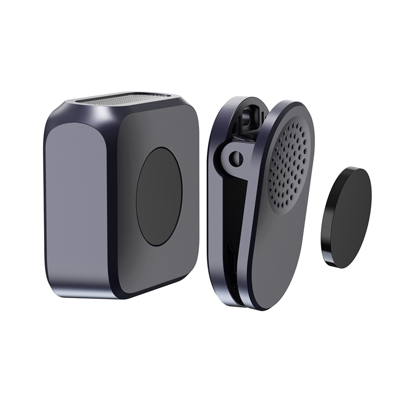 DX12 C Lightweight Mini Portable Wireless Lavalier Microphone for Type-C & Lightning Devices - Image 3
