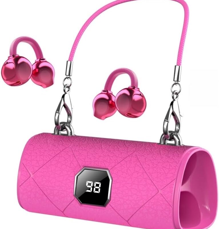 Wireless Bluetooth Earbuds LED Digital Display Noise Reduction Headphones