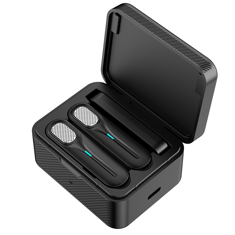 Professional Portable Wireless Condenser Lavalier Microphone for Type-C & Lightning Devices - Image 3